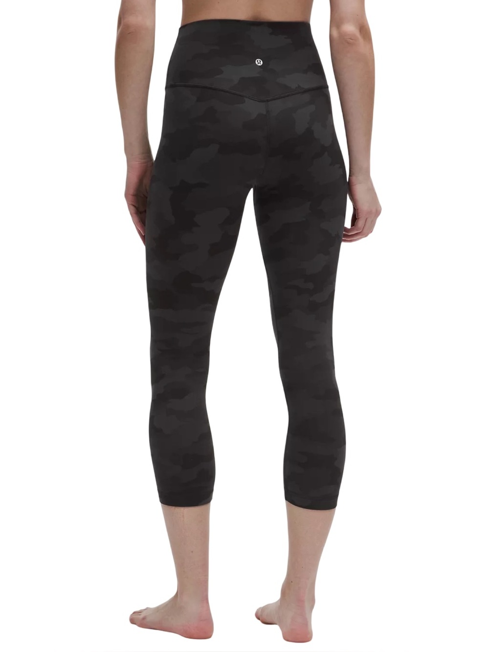 Lululemon Align High-Rise Crop 23" Heritage 365 Camo Deep Coal Multi Size 4